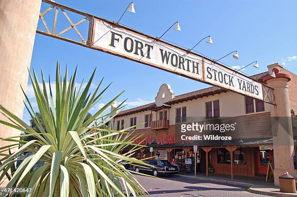fort worth stock yards - fort worth stock pictures, royalty-free photos & images