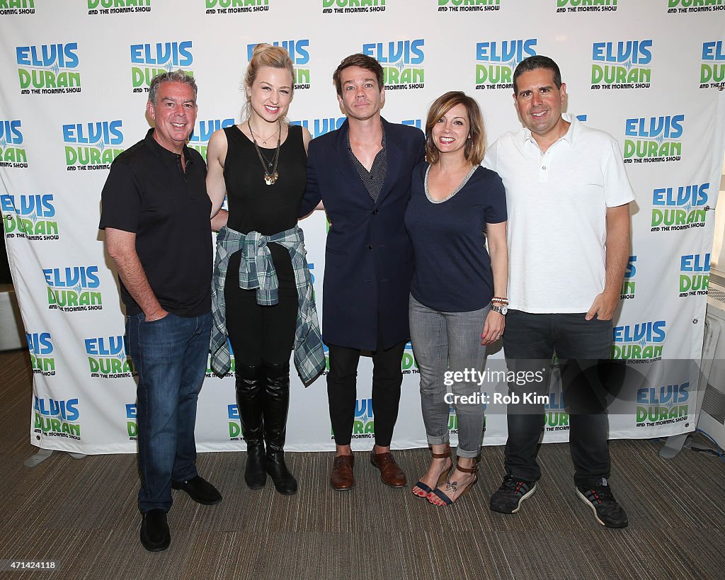 Nate Ruess Visits "The Elvis Duran Z100 Morning Show"