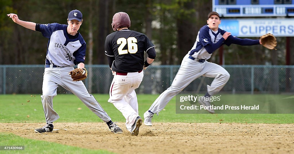 Yarmouth hosts Cape Elizabeth in boys high school baseball