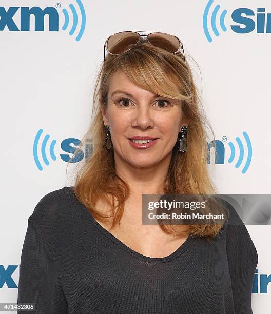 Ramona Singer visits at SiriusXM Studios on April 28, 2015 in New York City.