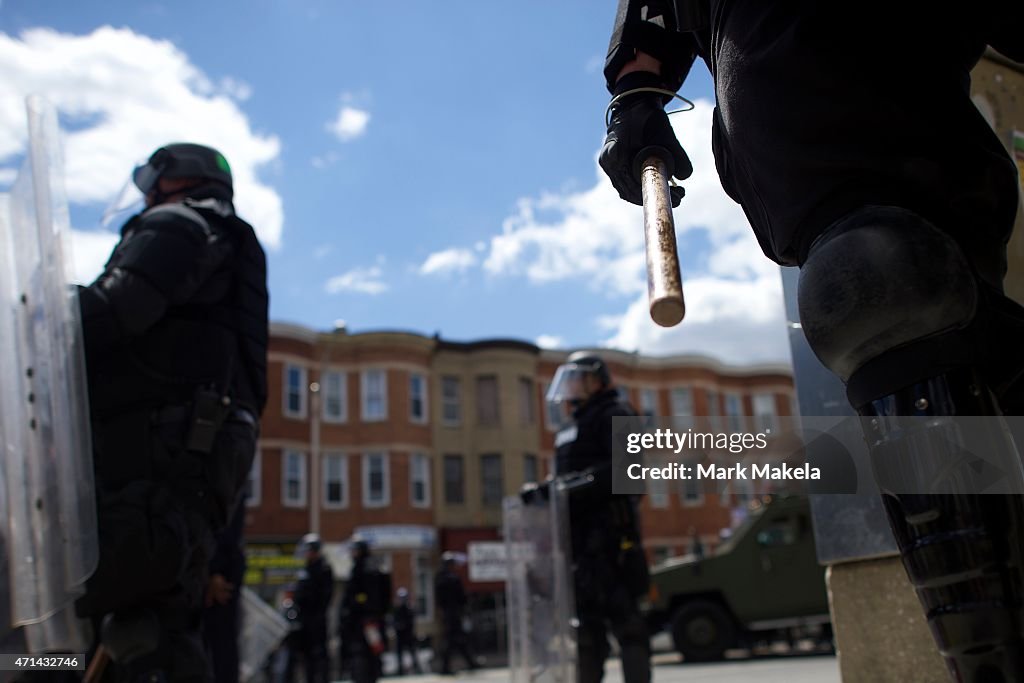 National Guard Activated to Calm Tensions In Baltimore In Wake Of Riots After Death of Freddie Gray