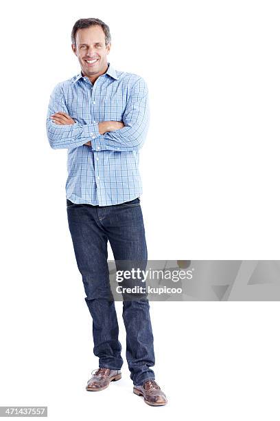 your everyday casual & confident modern man! - man arms crossed stock pictures, royalty-free photos & images