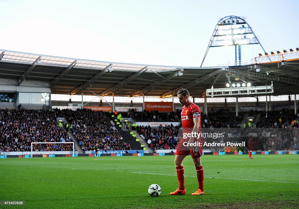 Hull City v Liverpool - Premier League