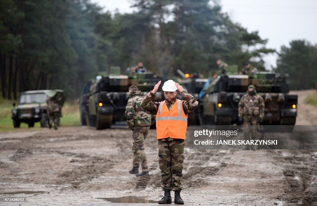 POLAND-FRANCE-UKRAINE-NATO-DEFENCE