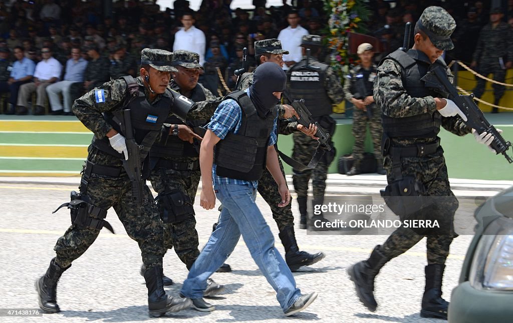 HONDURAS-MILITARY POLICE