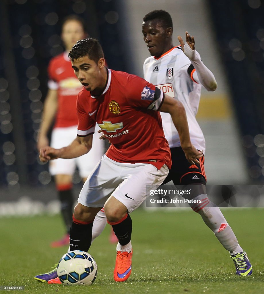 Fulham v Manchester United: Barclays U21 Premier League