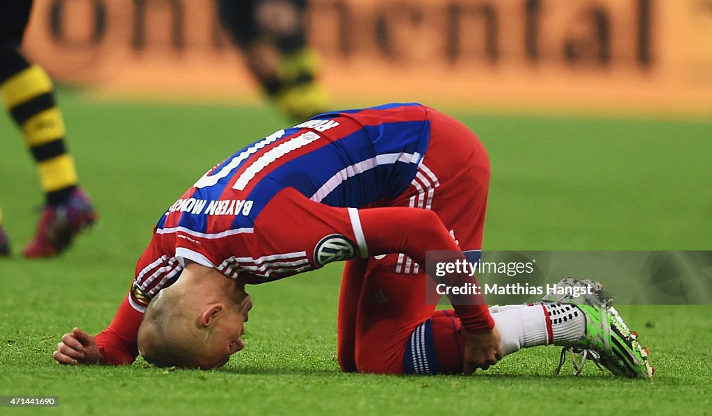 FC Bayern Muenchen v Borussia Dortmund - DFB Cup Semi Final