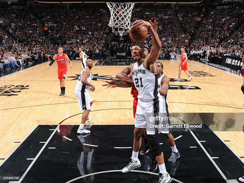 Los Angeles Clippers v San Antonio Spurs - Game Three