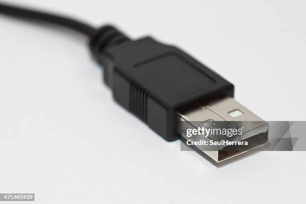 usb plug connector - usb cable stock pictures, royalty-free photos & images