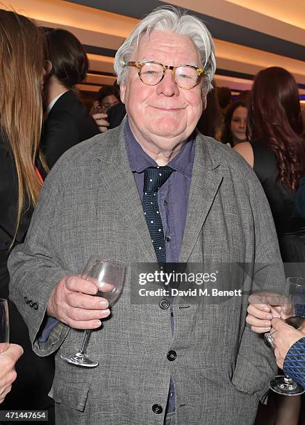 Sir Alan Parker attends the opening of the Lyric Hammersmith's Reuben Foundation Wing and "Bugsy Malone" at the Lyric Hammersmith on April 28, 2015...