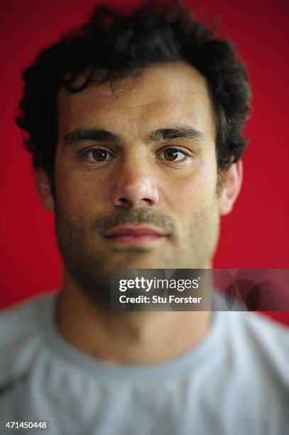 Gloucester player Mariano Galarza pictured after Gloucester Rugby open training ahead of their European Challenge Cup final against Edinburgh on...