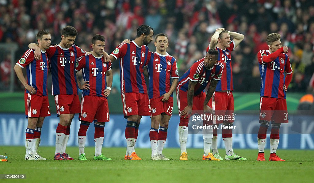 FC Bayern Muenchen v Borussia Dortmund - DFB Cup Semi Final