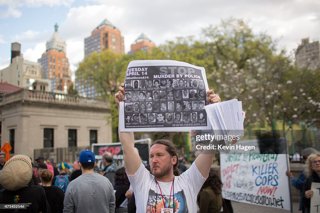 Protest In Solidarity With City Of Baltimore Held In New York's Union Square