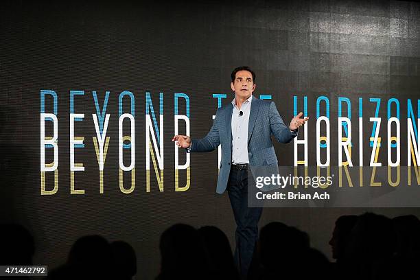 President of AOL Platforms Bob Lord speaks on stage at the AOL 2015 Newfront on April 28, 2015 in New York City.