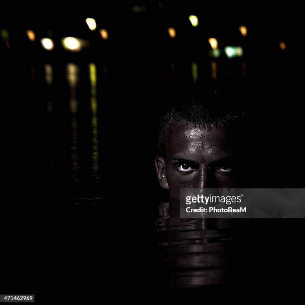 night stalker - camo man stock pictures, royalty-free photos & images
