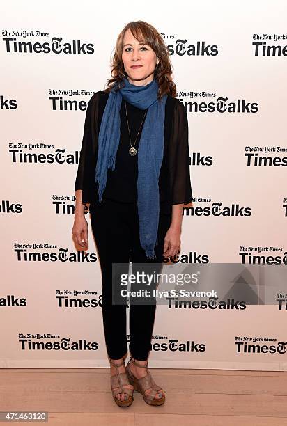Shira Piven attends TimesTalks Presents an Evening With Kristen Wiig and Shira Piven at Times Center on April 28, 2015 in New York City.