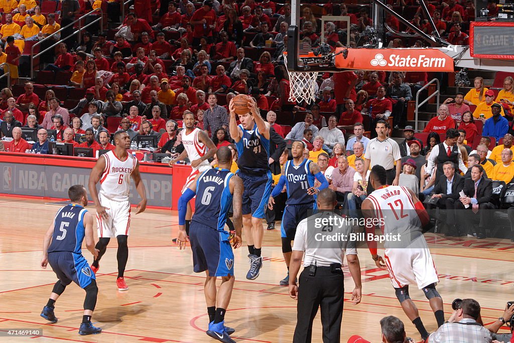 Dallas Mavericks v Houston Rockets- Game Five