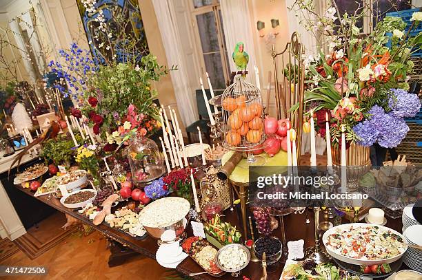 General view of atmosphere at the alice + olivia by Stacey Bendet and the CFDA celebration of the alice + olivia and Domingo Zapata collaboration on...