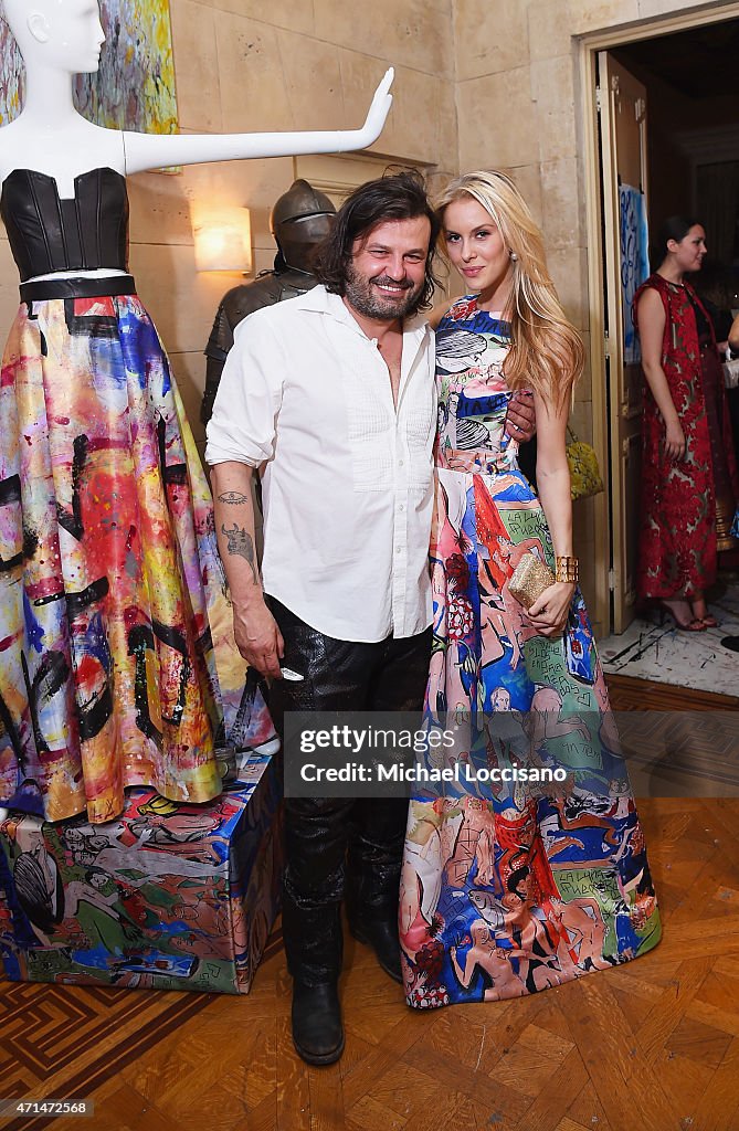 Alice + olivia By Stacey Bendet And The CFDA Celebrate The alice + olivia And Domingo Zapata Collaboration