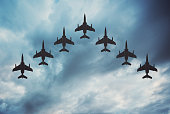 Fighter Jets in Formation