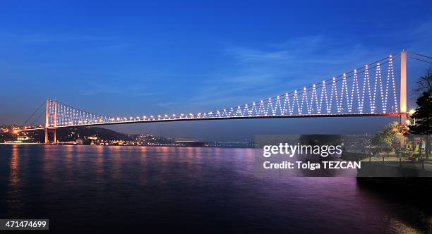 bridge - - bosphorus bridge stock-fotos und bilder