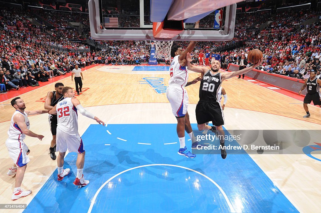 San Antonio Spurs v Los Angeles Clippers - Game Five