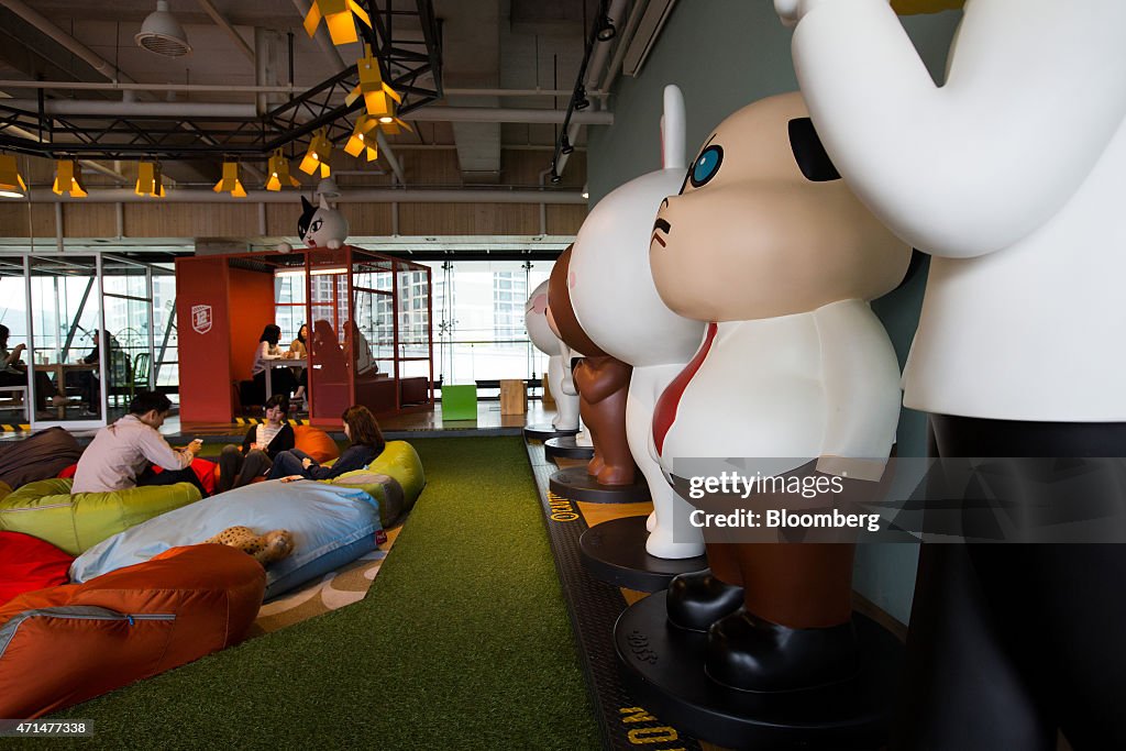 Inside Naver Corp. Headquarters Ahead Of First-Quarter Results