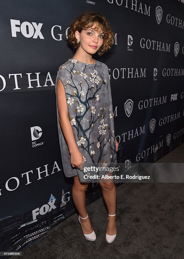 Fox's "Gotham" Finale Screening Event - Red Carpet