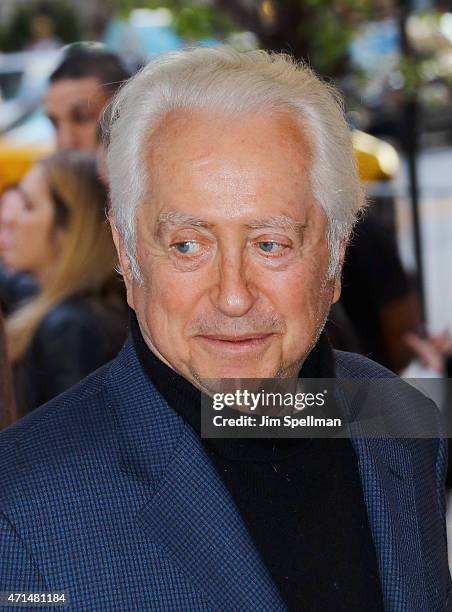 Actor Robert Downey Sr. Attends The Cinema Society & Audi host a screening of Marvel's "Avengers: Age of Ultron" at the SVA Theater on April 28, 2015...