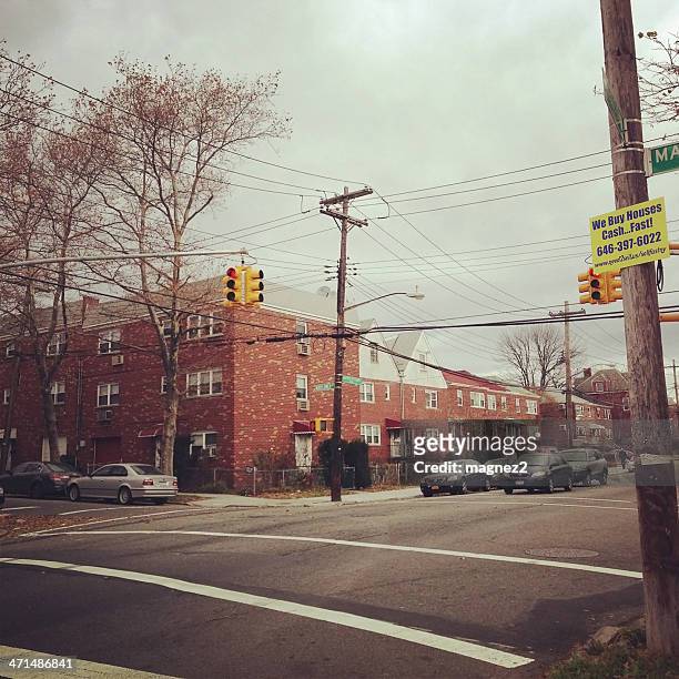 the bronx, new york - bronx neighborhood stock pictures, royalty-free photos & images