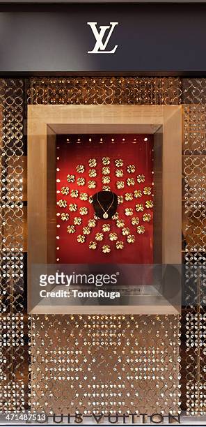 louis vuitton monogram in rome - louis vuitton designer label stock pictures, royalty-free photos & images