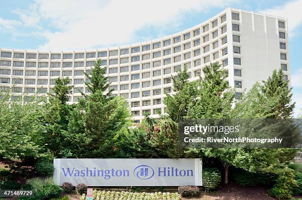 hilton hotel washington dc - capital hilton stock pictures, royalty-free photos & images