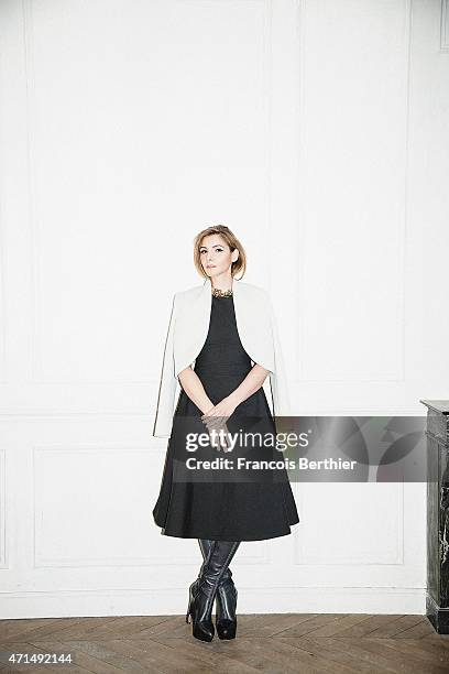 Actress Clotilde Courau is photographed for Self Assignment on March 24, 2015 in Paris, France.