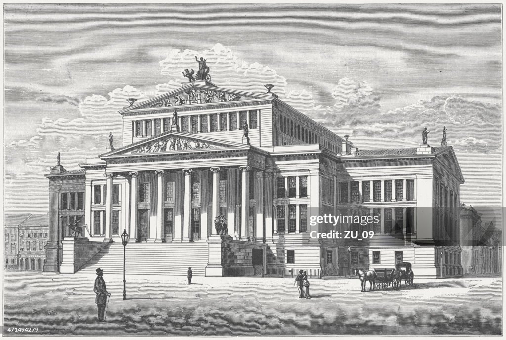 Konzerthaus Berlin, built by Karl Friedrich Schinkel