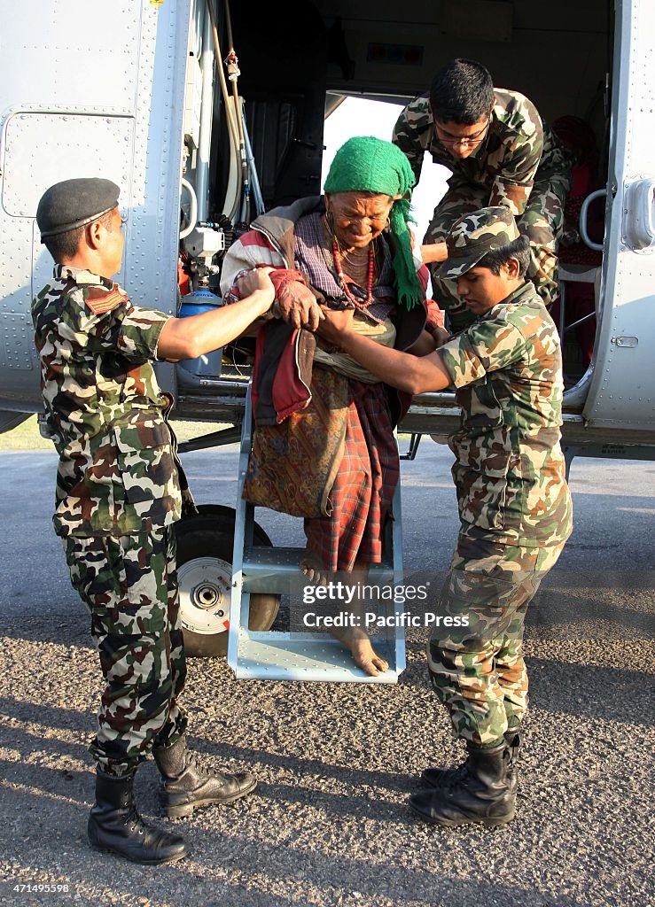 The Week in Pictures: Nepal Rescues, Nomad Games & Kyiv Strikes The Week in Pictures: Nepal Rescues, Nomad Games & Kyiv Strikes