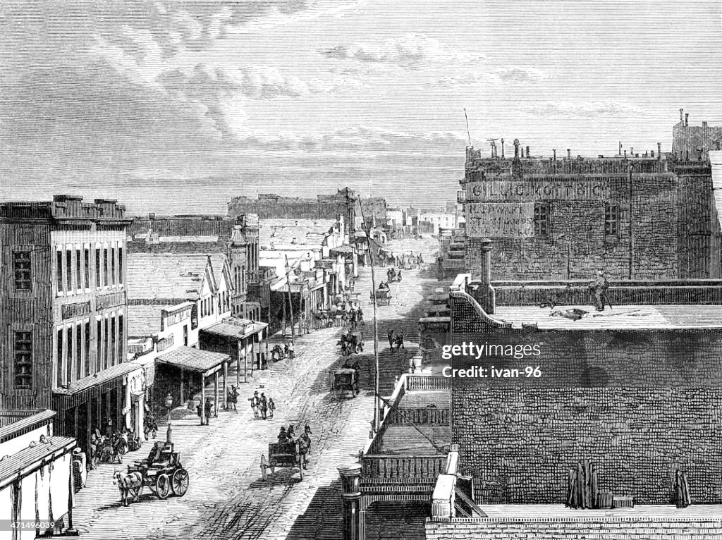 Street of virginia-city