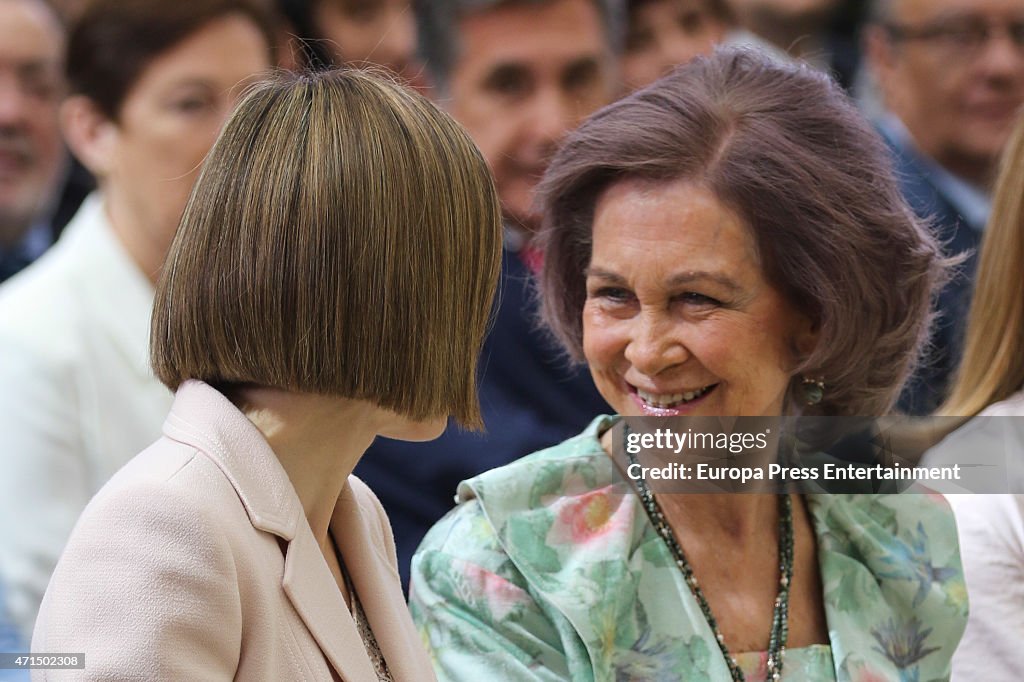 Spanish Royals Attend 'Queen Sofia Awards'
