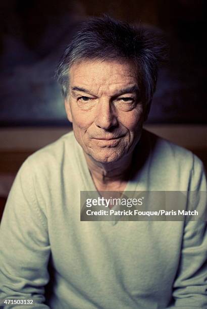 Film director Benoit Jacquot is photographed for Paris Match on March 7, 2012 in Paris, France.