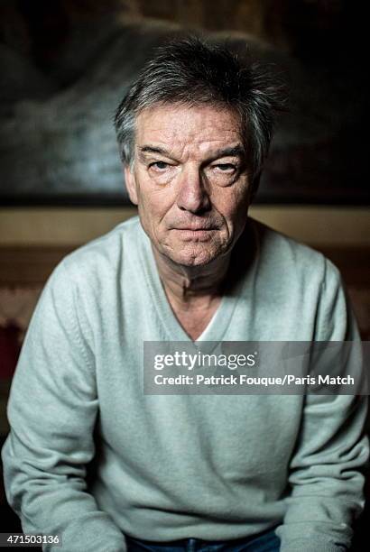 Film director Benoit Jacquot is photographed for Paris Match on March 7, 2012 in Paris, France.