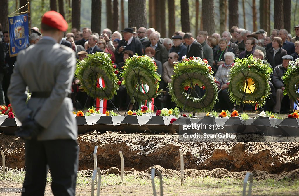 70 Years Since WW2, War Dead Are Laid To Final Rest