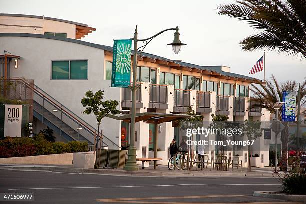 hermosa beach - hermosa beach stockfoto's en -beelden