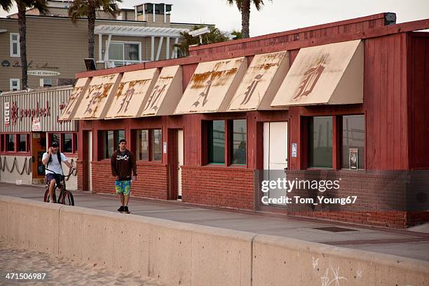 the mermaid - hermosa beach stock pictures, royalty-free photos & images