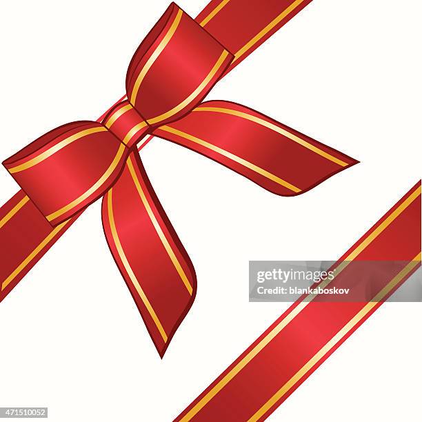 gift bow - generic holiday stock illustrations