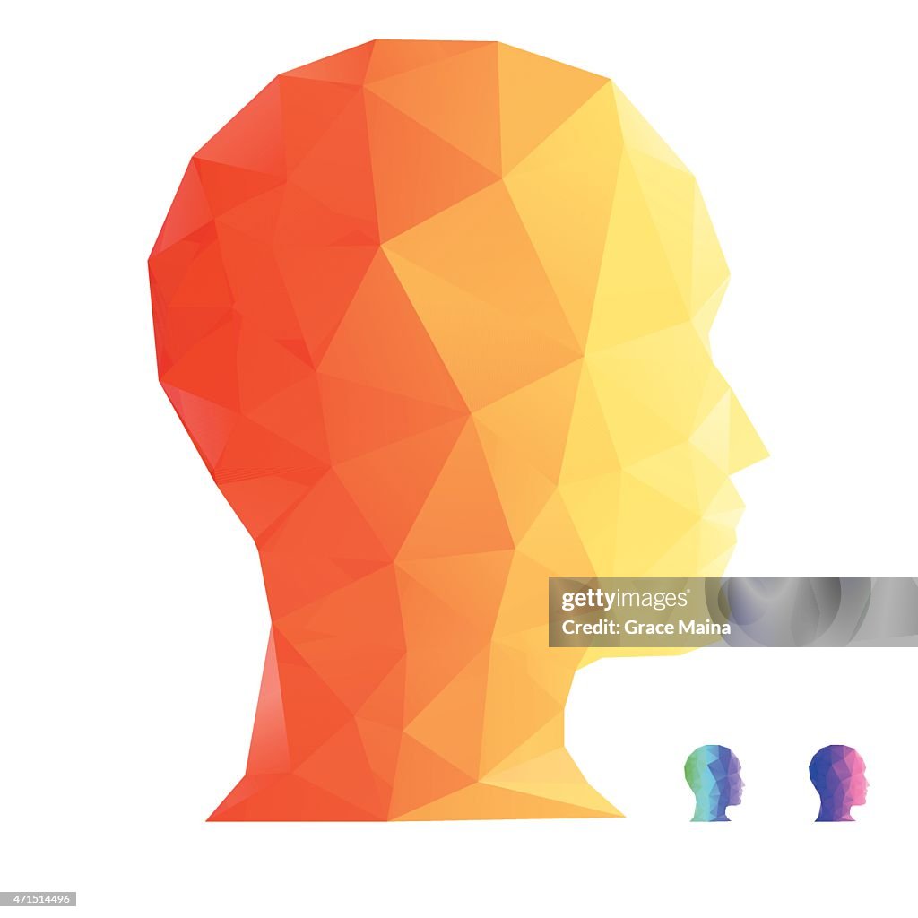 Top View Head Vector Human Head Vector High-Res Vector Graphic - Getty Images