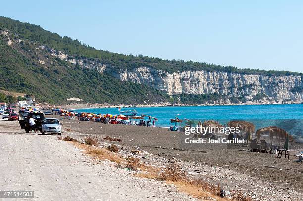 syrische strand sommer szene im im wadi qandil - latakia stock-fotos und bilder