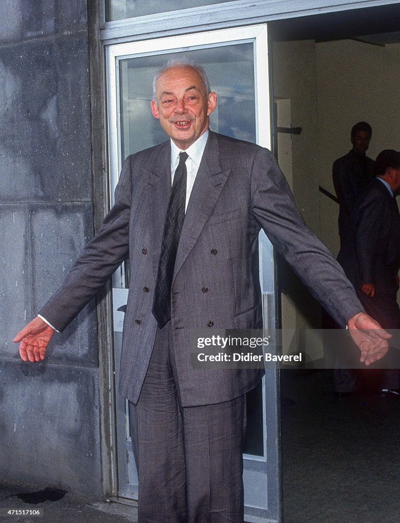 (FILE) Obit : Francois Michelin In Clermont Ferrand In 1988