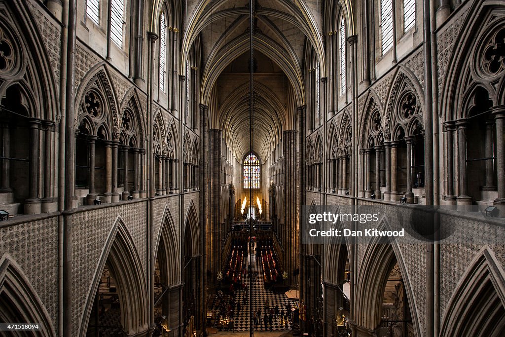 Artefacts Decanted From The Triforium At Westminster Abbey Ahead Of Renovations