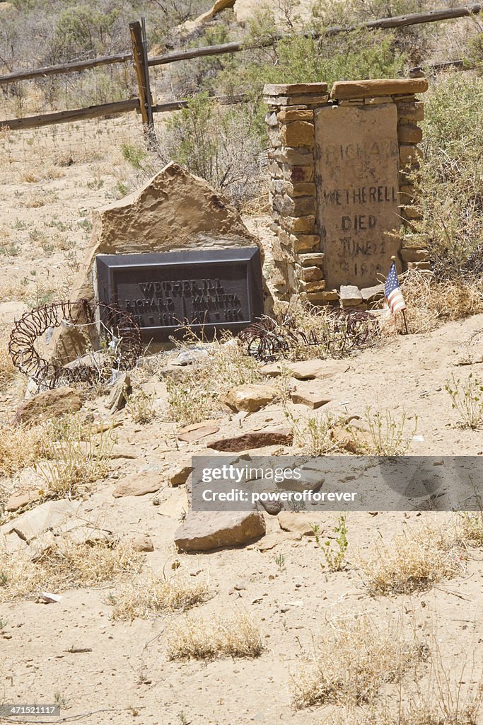 Richard Wetherill's Grave - Chaco Culture National Historical Park