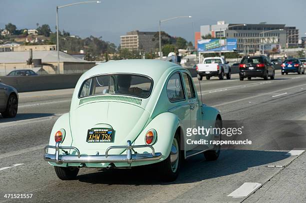 old vw beatle - beetle car stock pictures, royalty-free photos & images