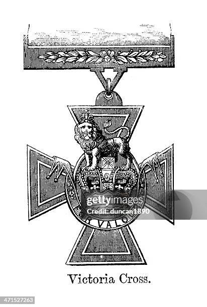 victoria cross - the victoria cross stock-grafiken, -clipart, -cartoons und -symbole